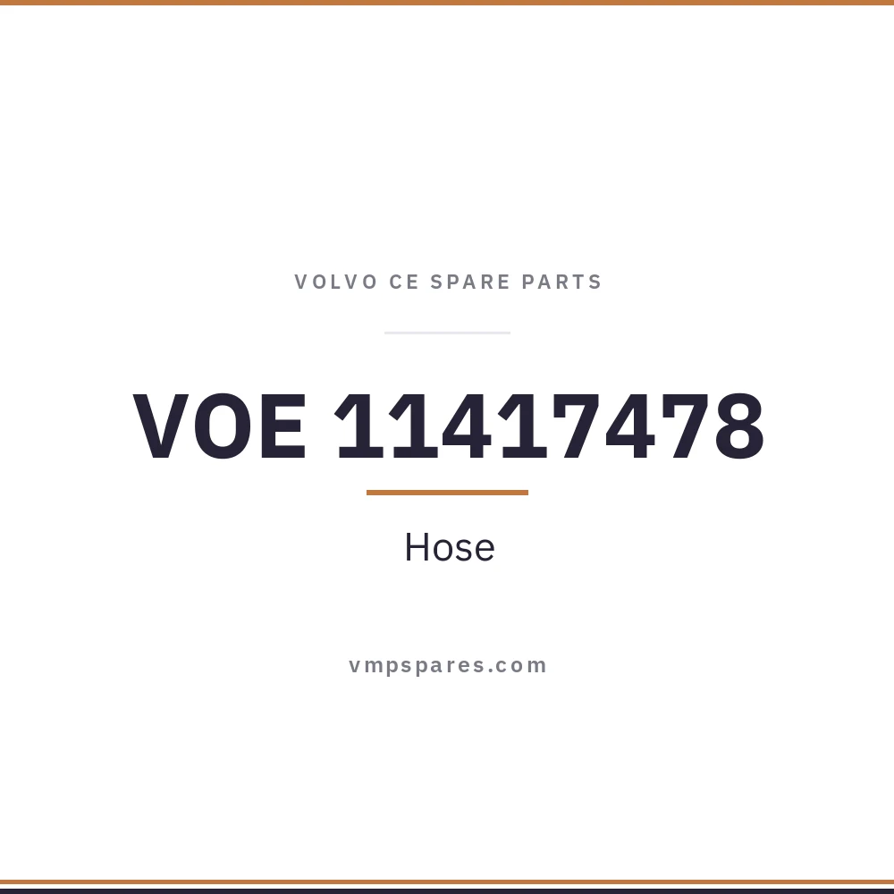 VOE 11417478 – Hose