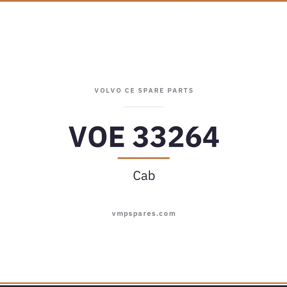 VOE 33264 – Cab