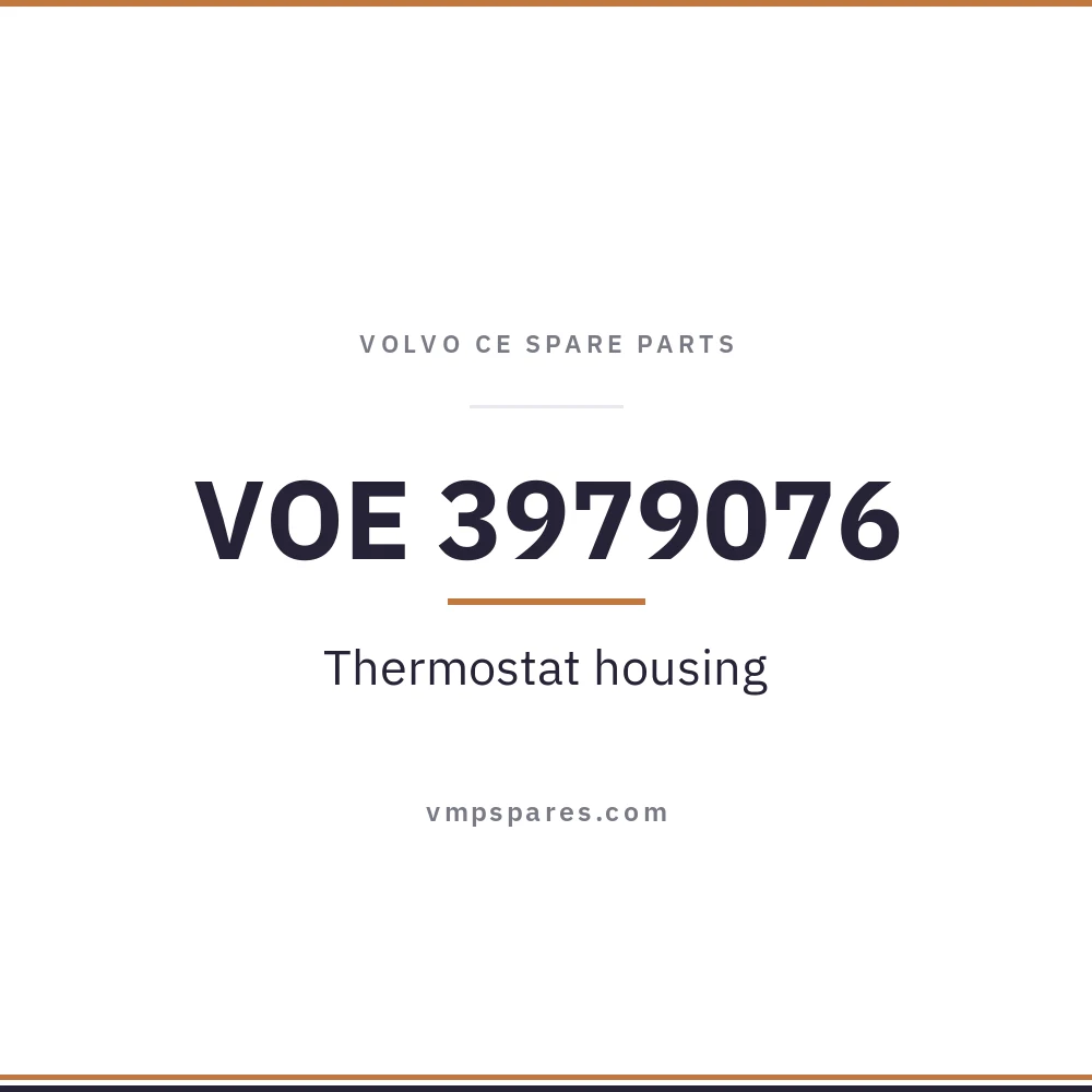 VOE 3979076 – Thermostat housing
