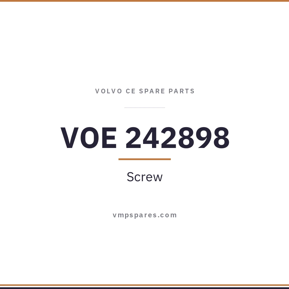 VOE 242898 – Screw