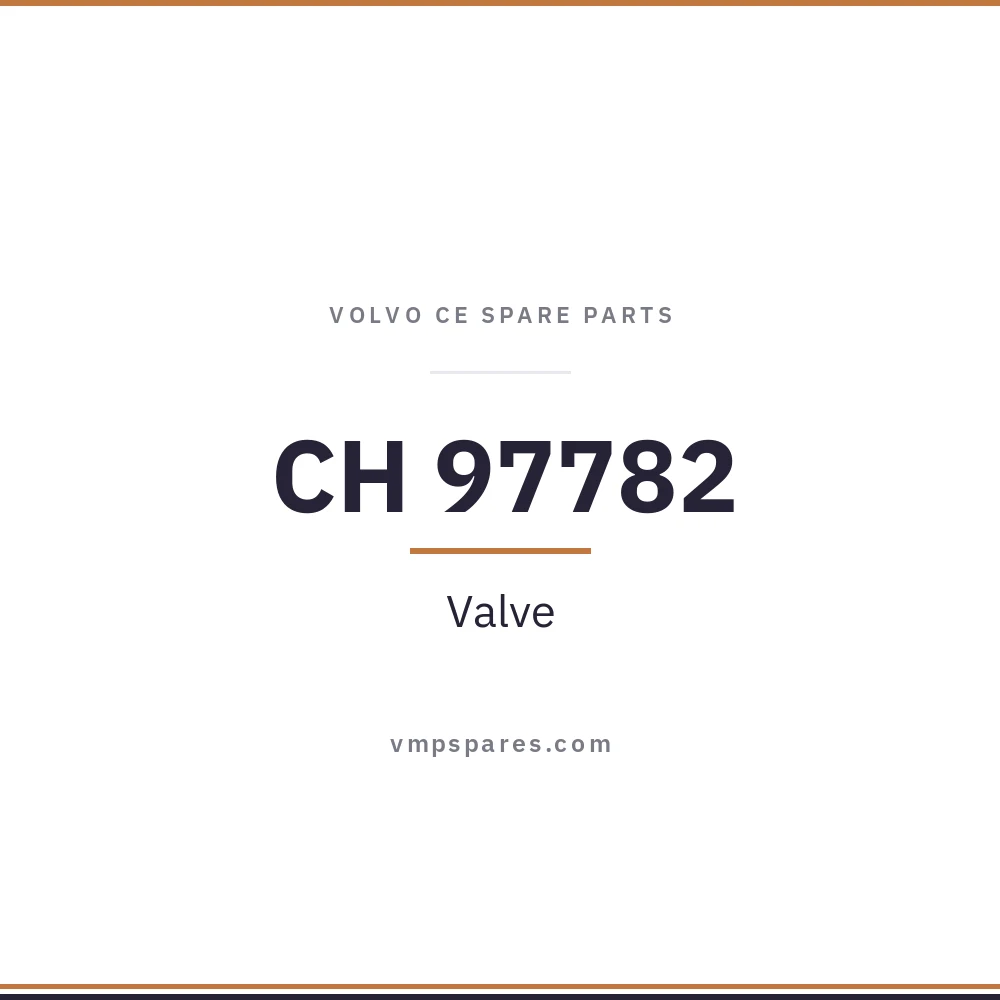 CH 97782 – Valve
