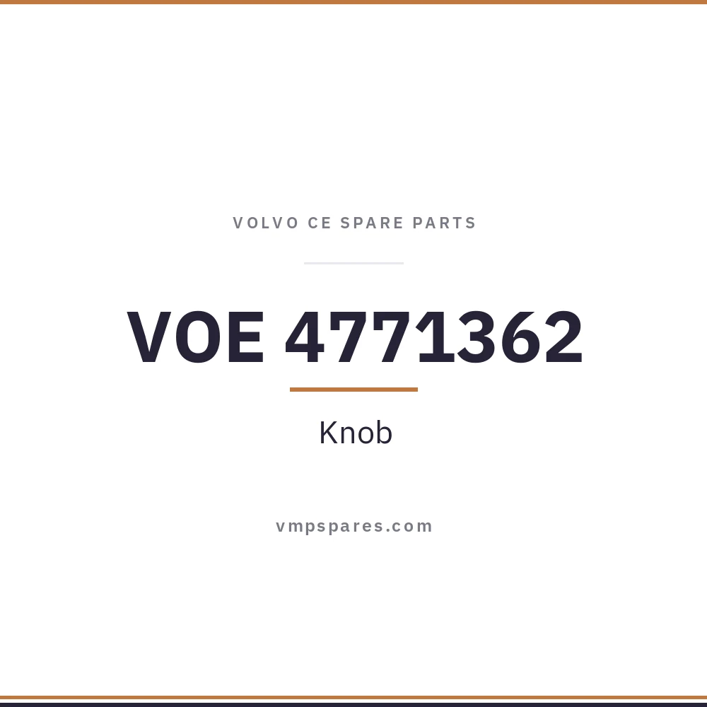 VOE 4771362 – Knob