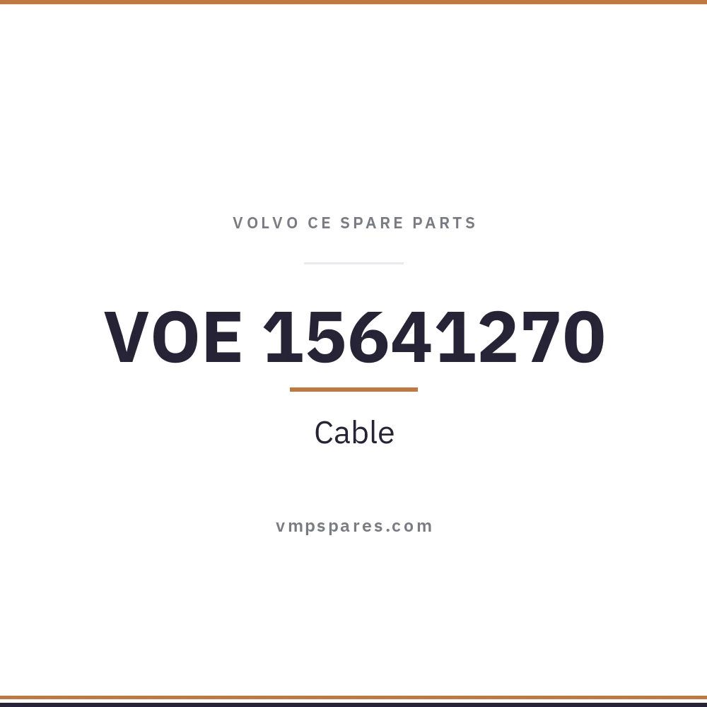 VOE 15641270 – Cable