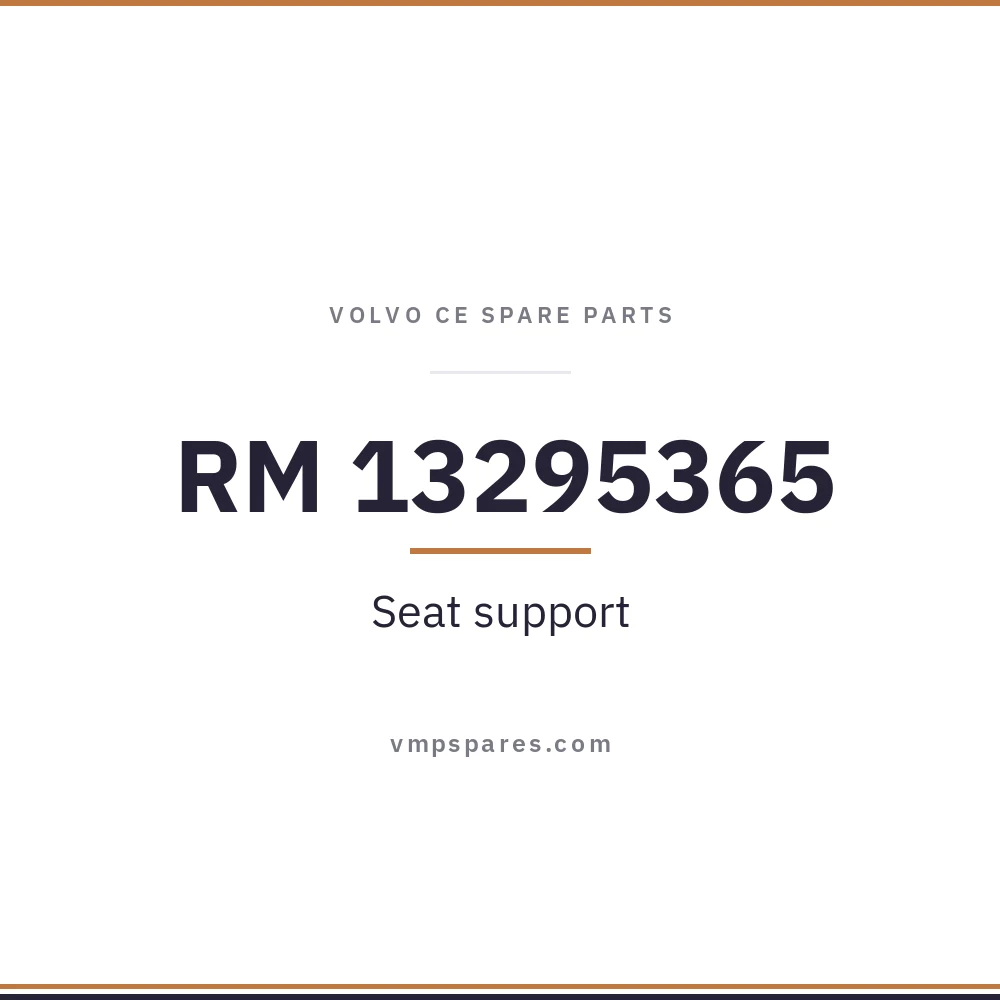 RM 13295365 – Seat support