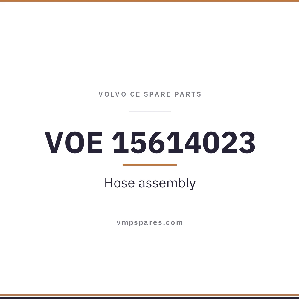 VOE 15614023 – Hose assembly