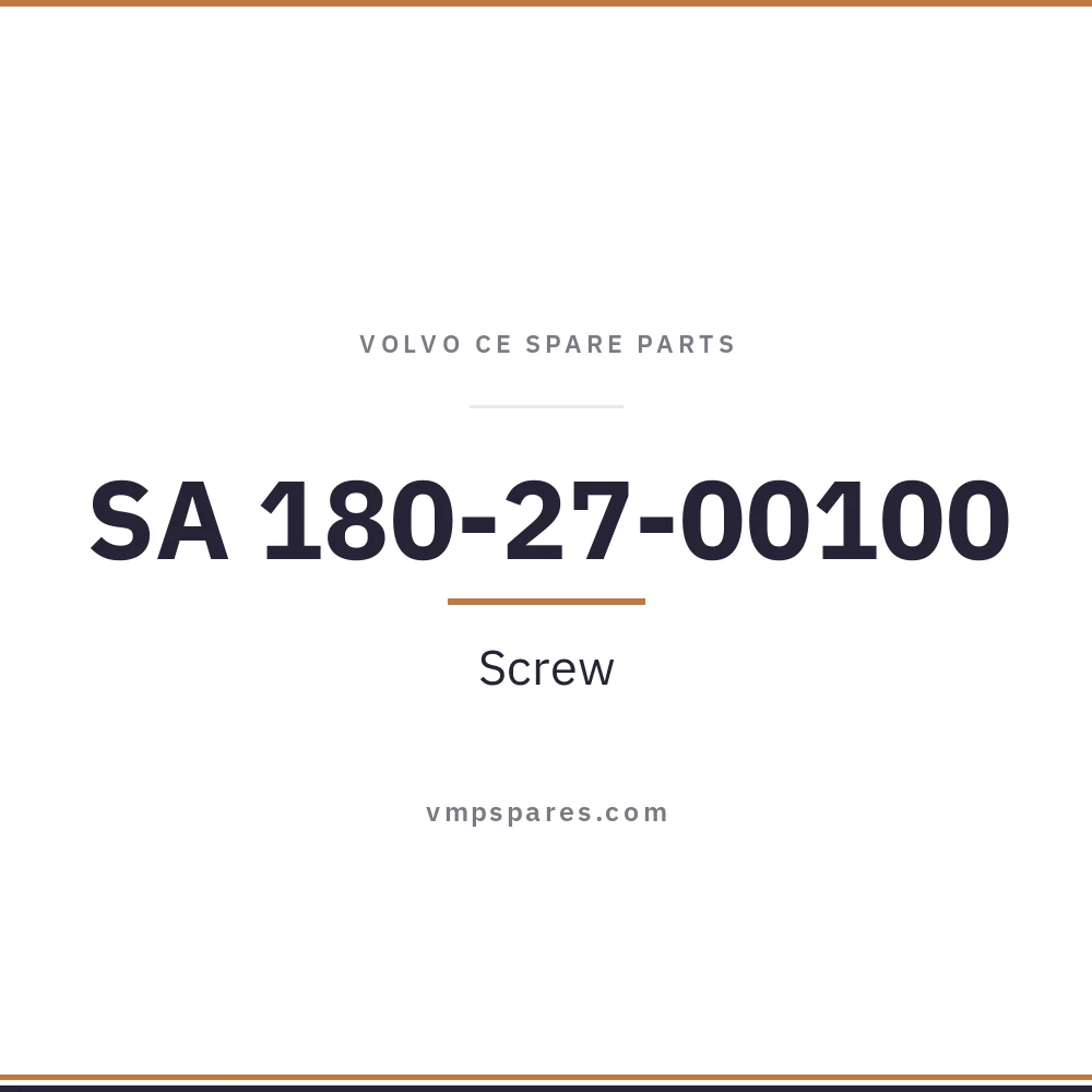 SA 180-27-00100 – Screw