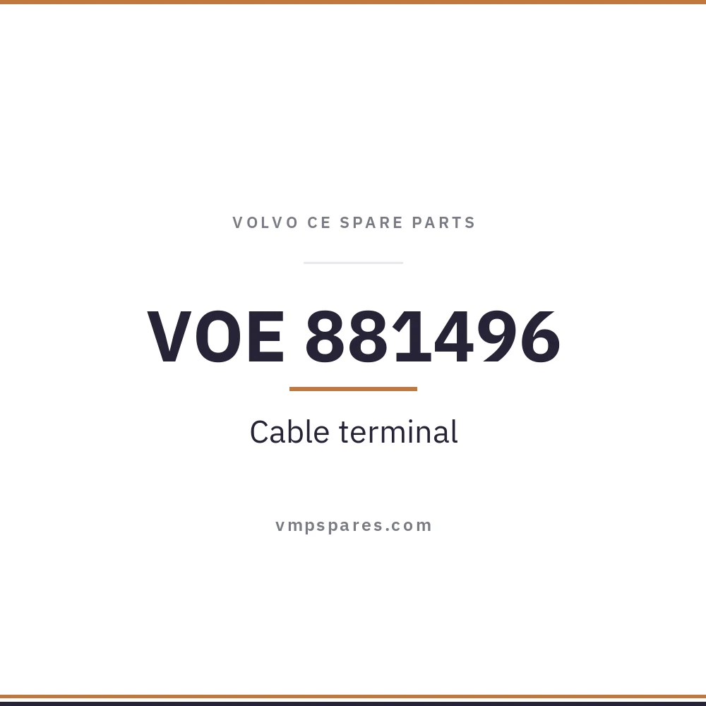 VOE 881496 – Cable terminal