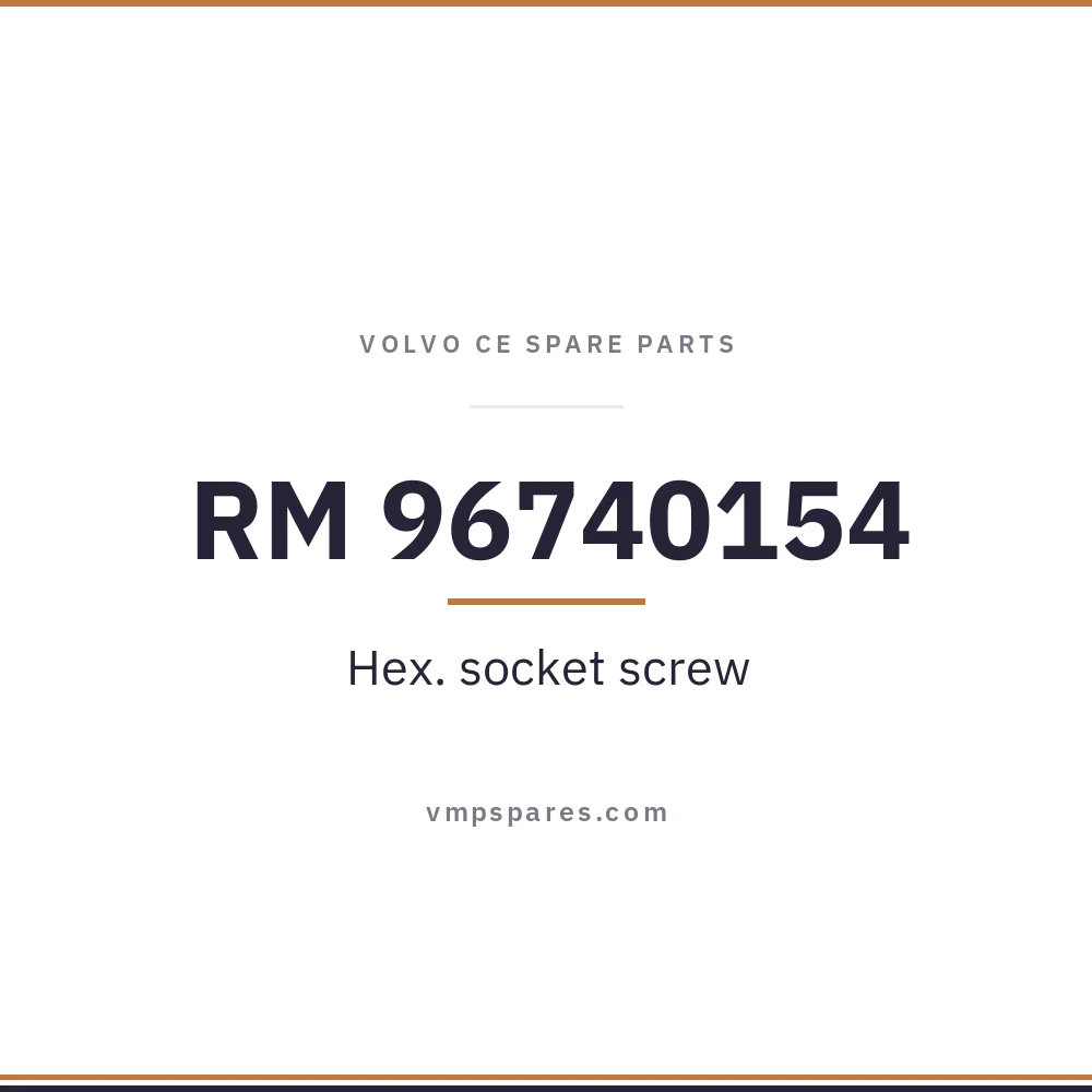RM 96740154 – Hex. socket screw