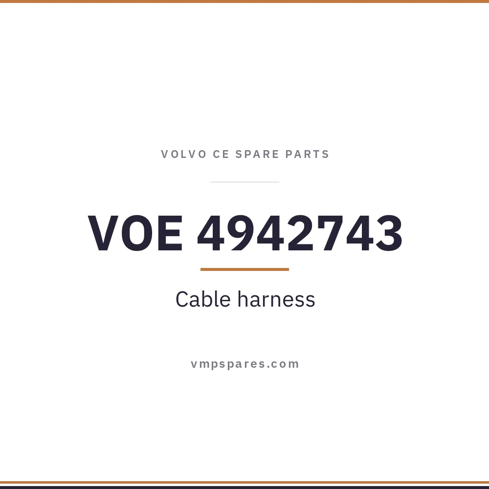 VOE 4942743 – Cable harness