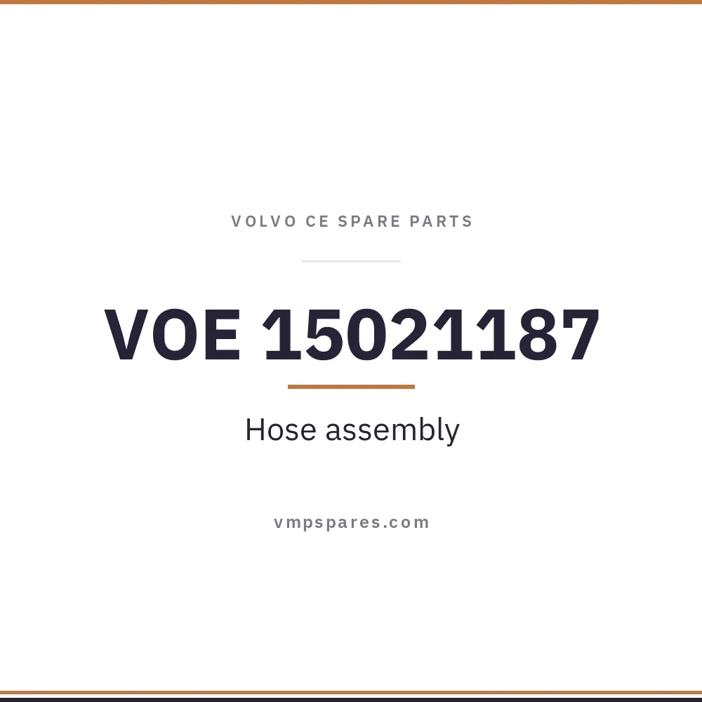 VOE 15021187 – Hose assembly