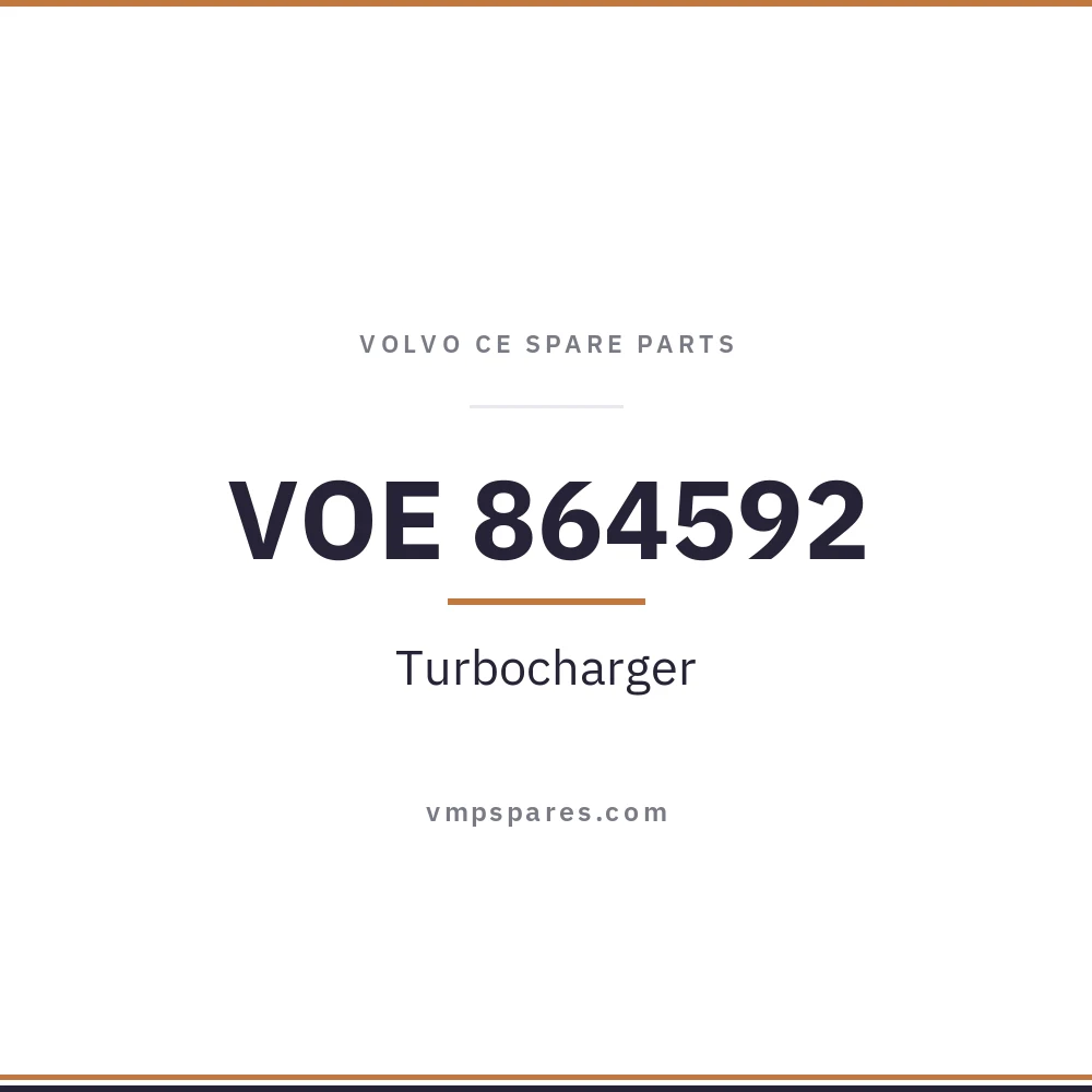 VOE 864592 – Turbocharger