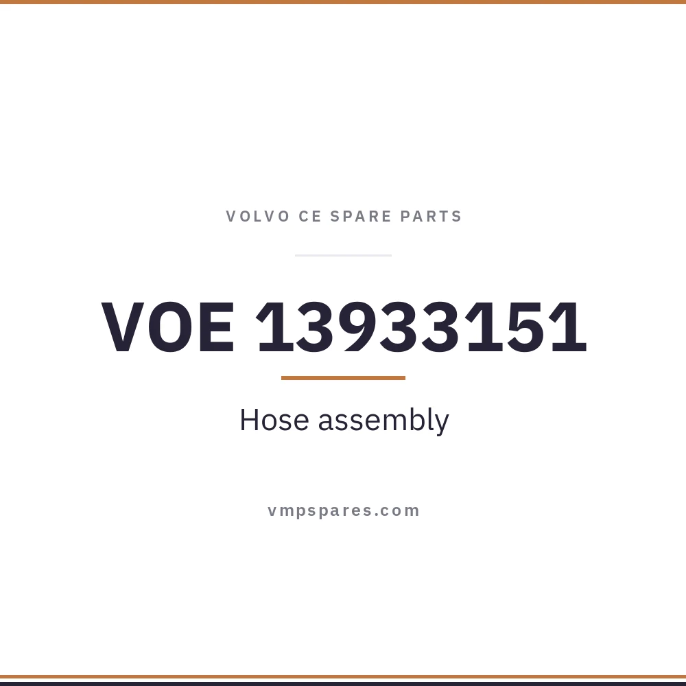 VOE 13933151 – Hose assembly