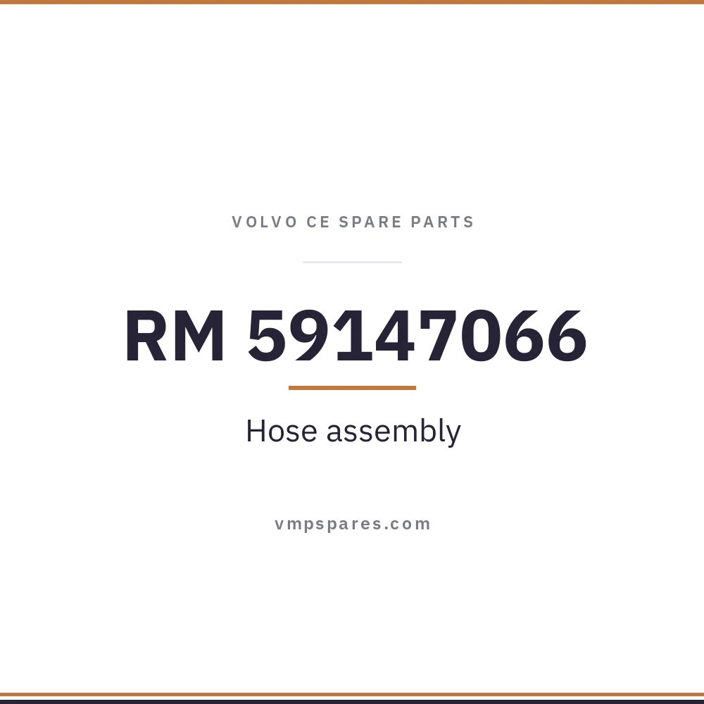 RM 59147066 – Hose assembly