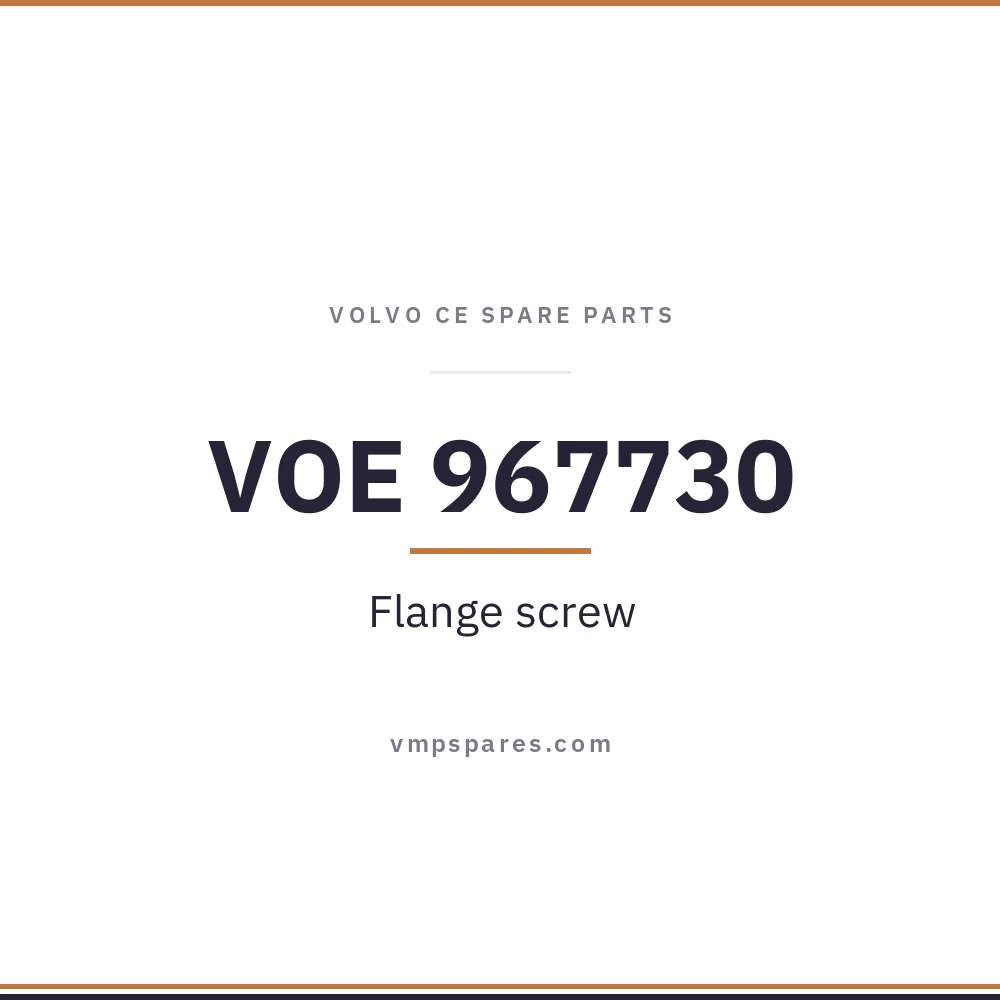 VOE 967730 – Flange screw