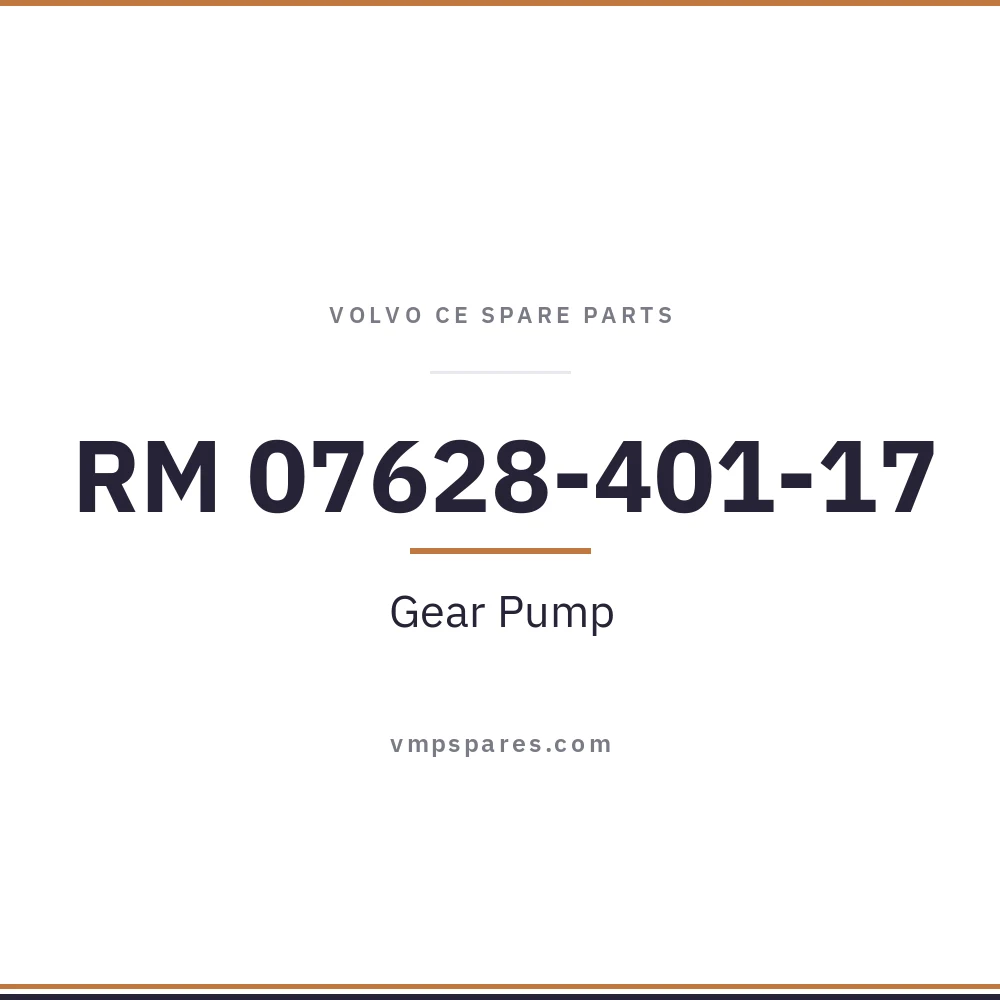 RM 07628-401-17 – Gear Pump