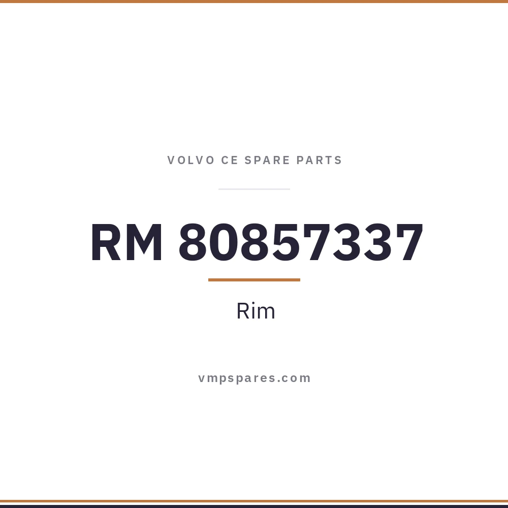 RM 80857337 – Rim