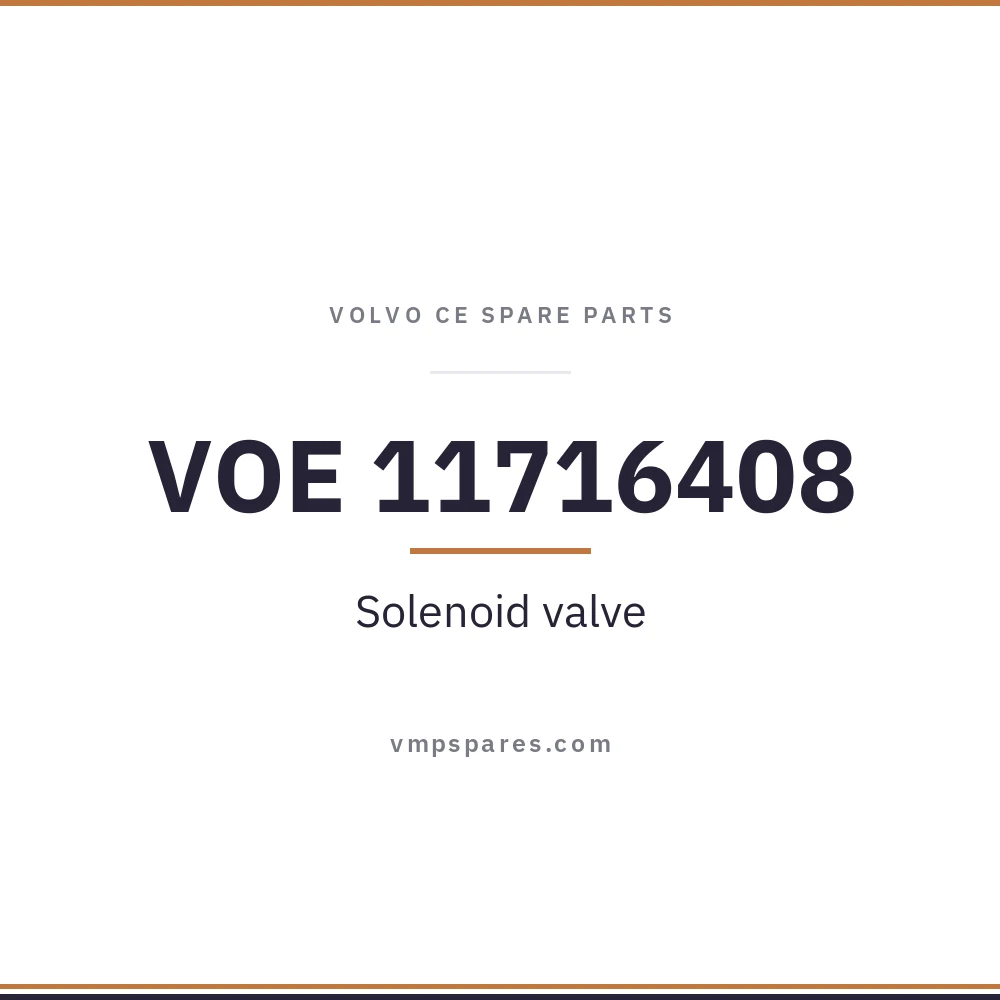 VOE 11716408 – Solenoid valve