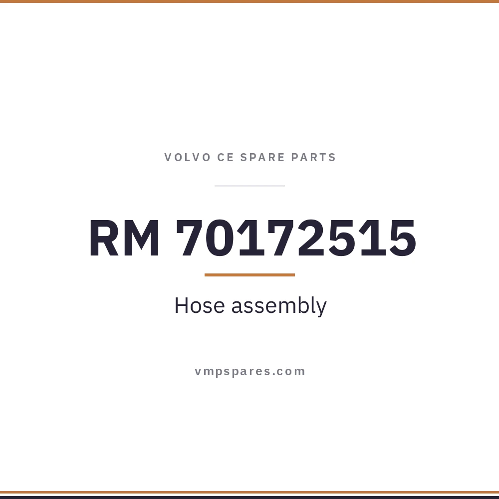 RM 70172515 – Hose assembly