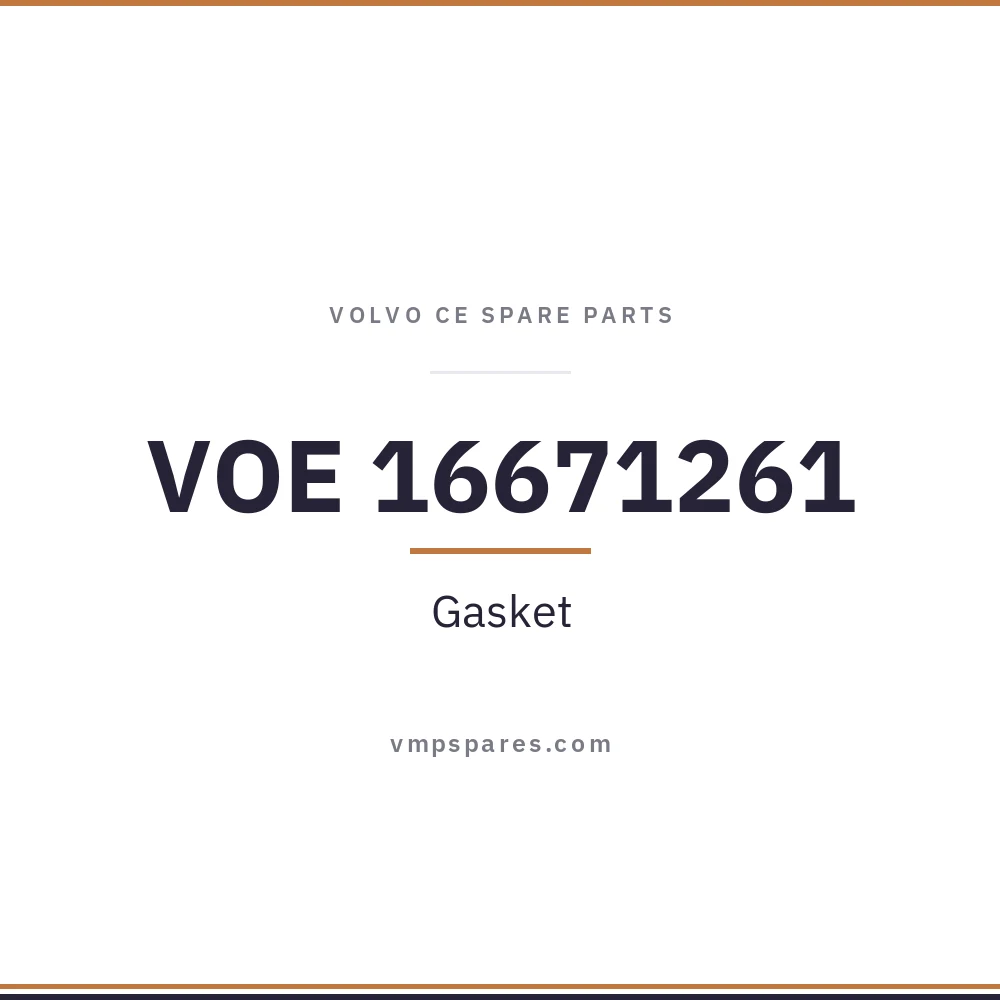 VOE 16671261 – Gasket