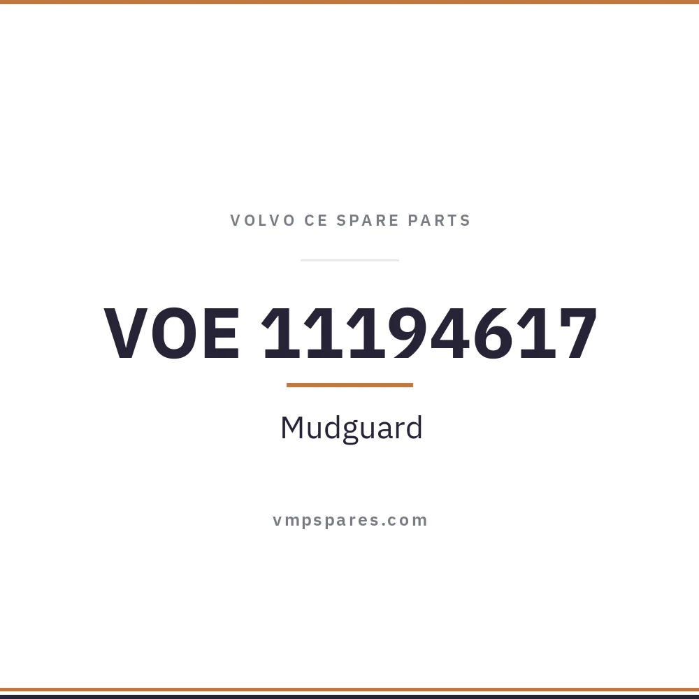 VOE 11194617 – Mudguard