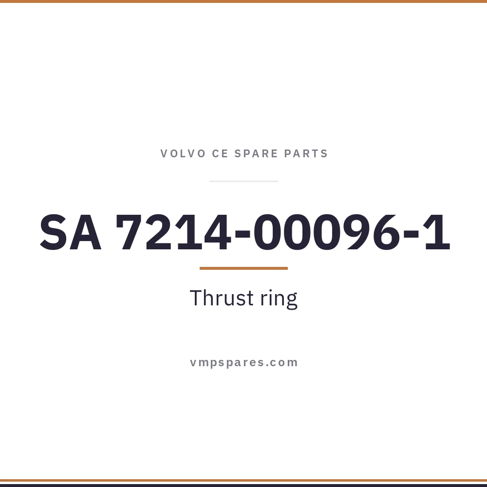 SA 7214-00096-1 – Thrust ring