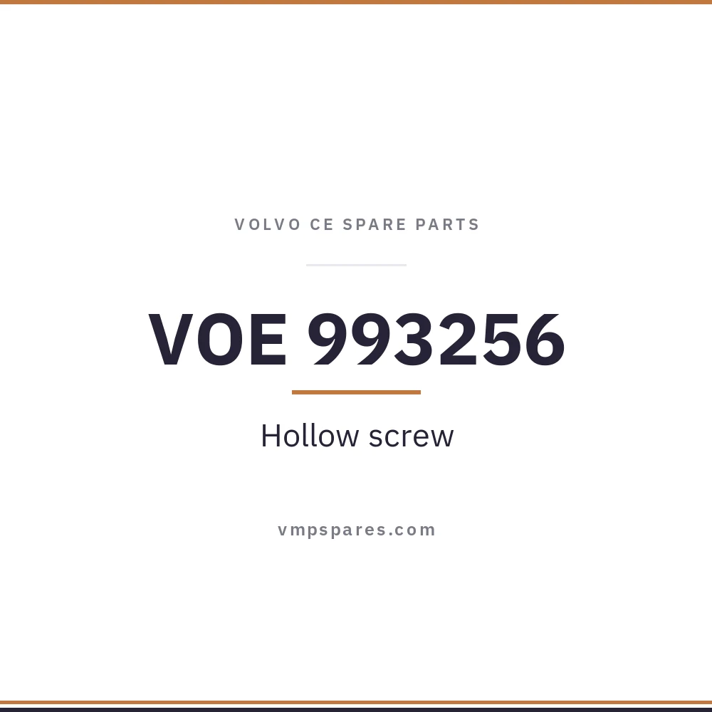 VOE 993256 – Hollow screw