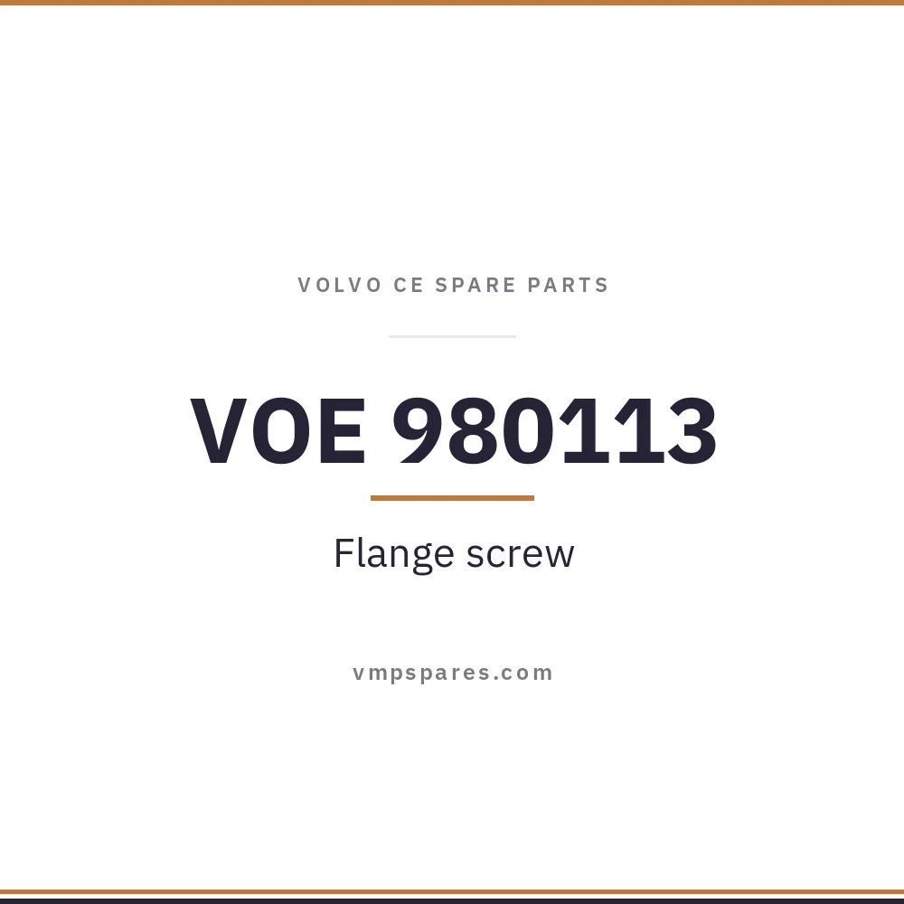 VOE 980113 – Flange screw