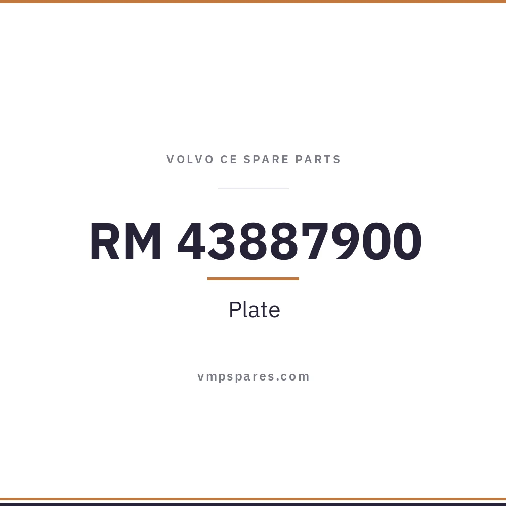 RM 43887900 – Plate
