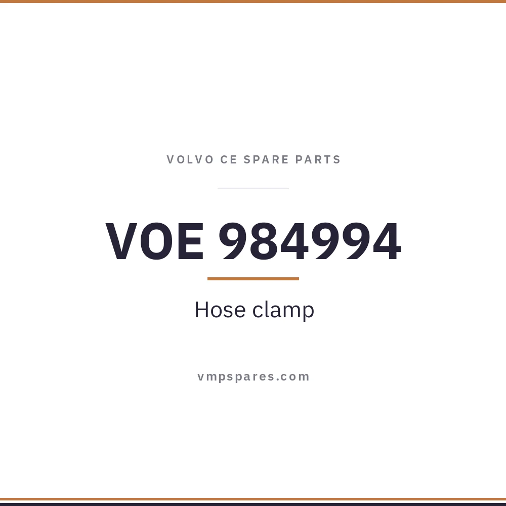 VOE 984994 – Hose clamp