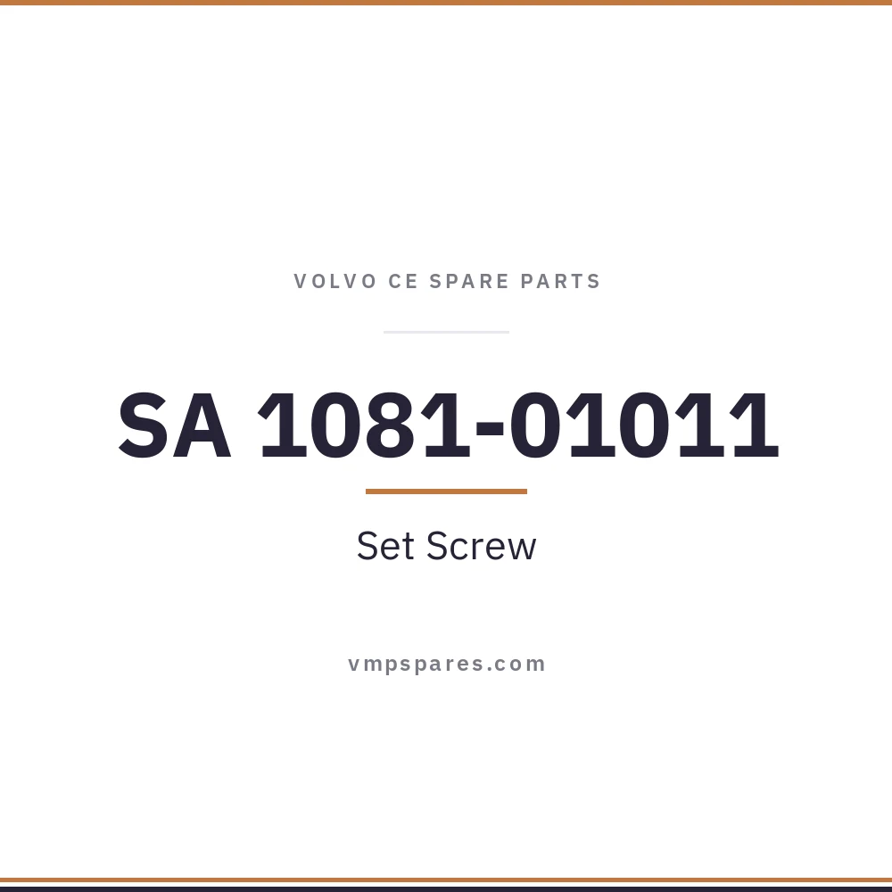SA 1081-01011 – Set Screw