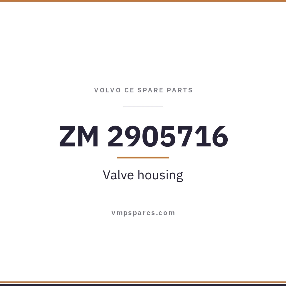 ZM 2905716 – Valve housing