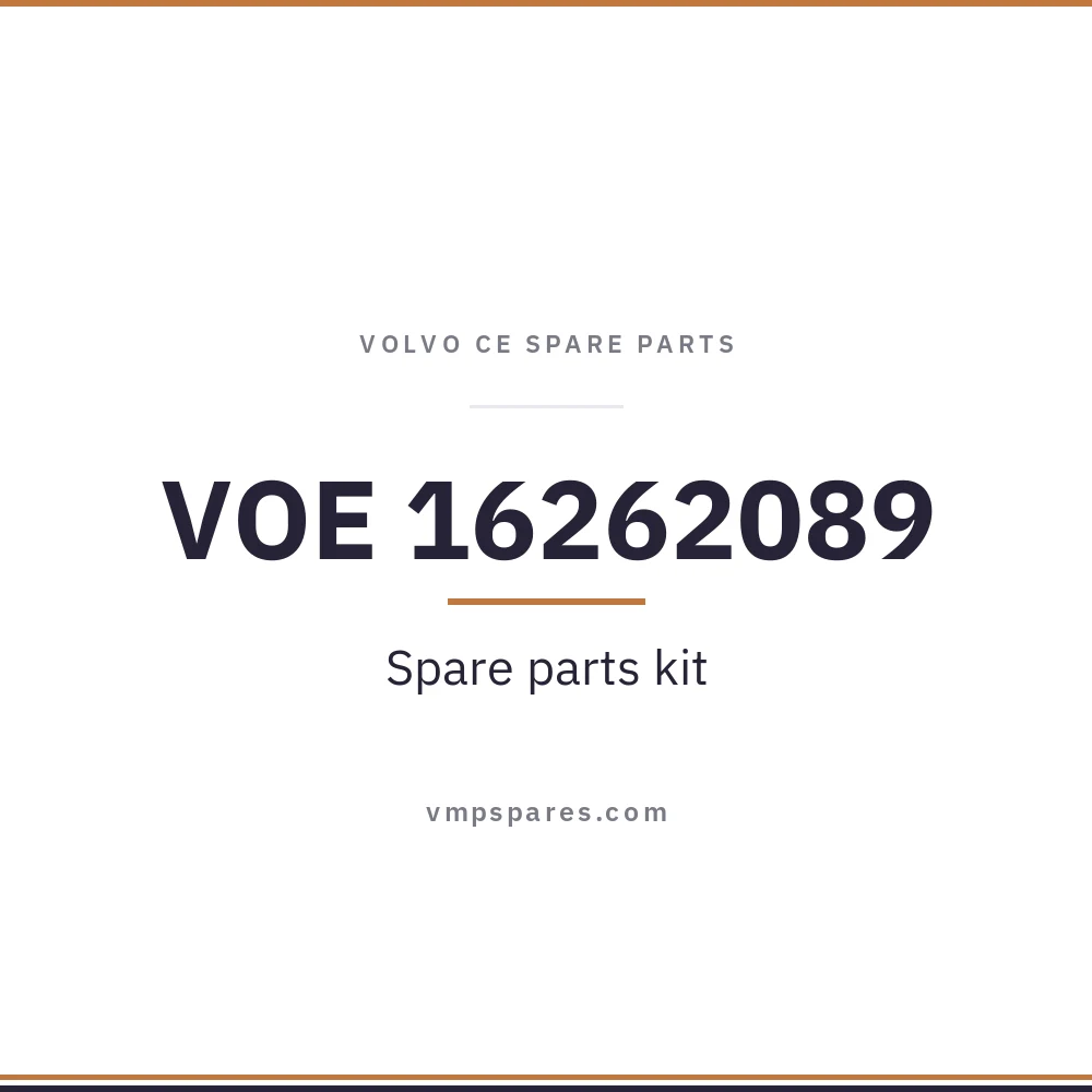 VOE 16262089 – Spare parts kit