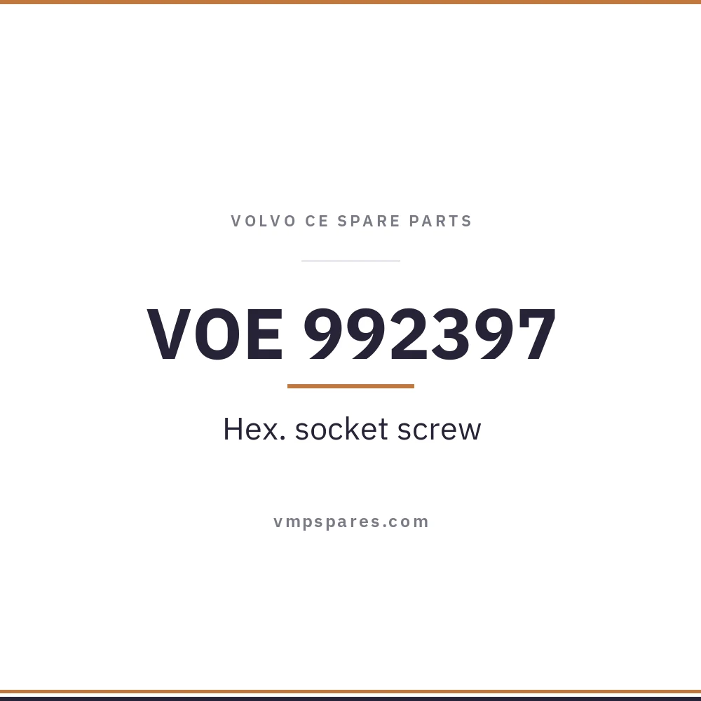 VOE 992397 – Hex. socket screw