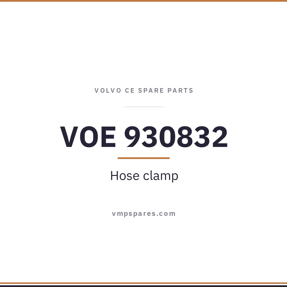 VOE 930832 – Hose clamp