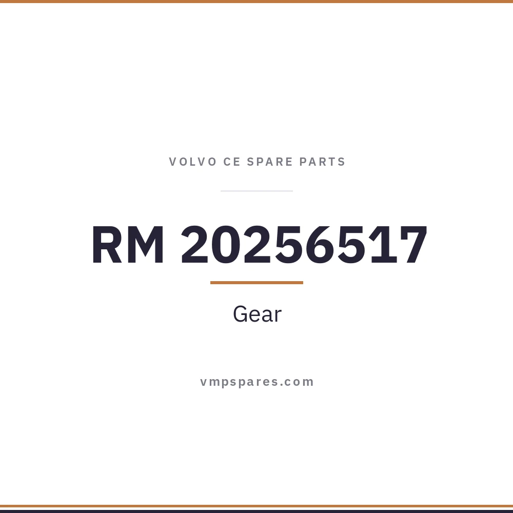 RM 20256517 – Gear