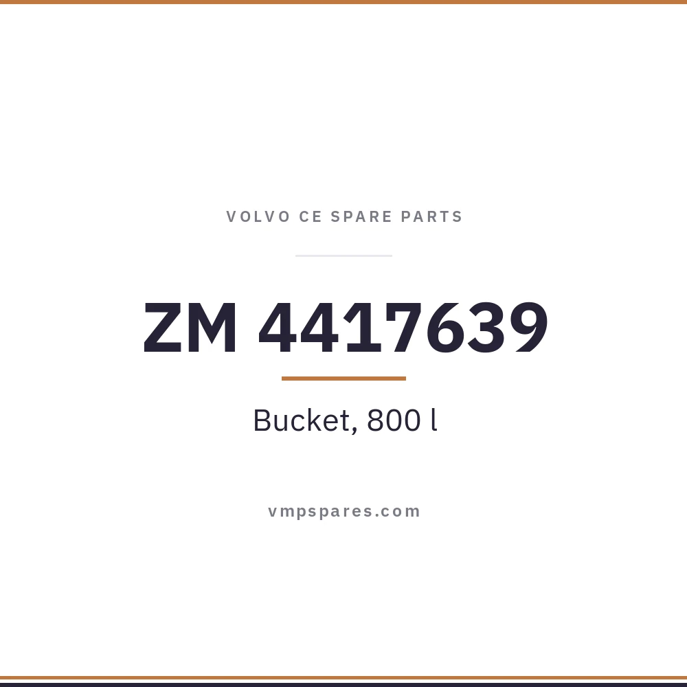 ZM 4417639 – Bucket, 800 l