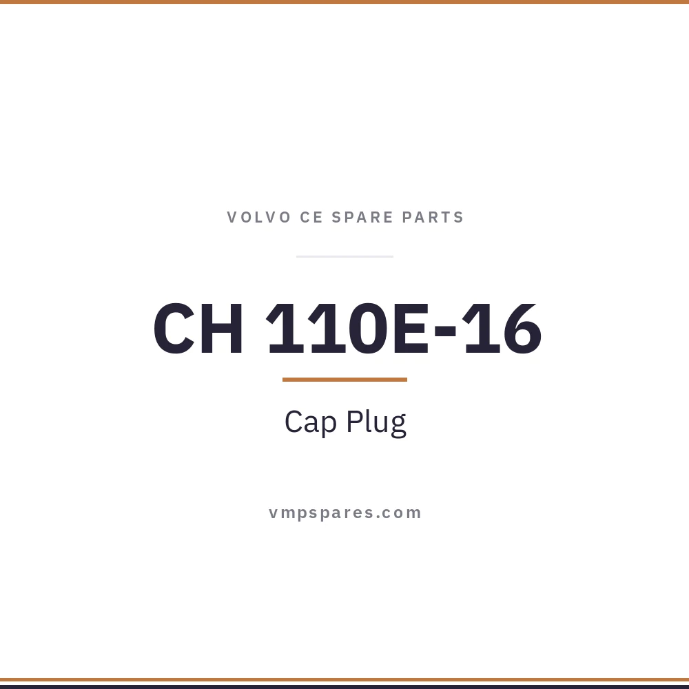 CH 110E-16 – Cap Plug