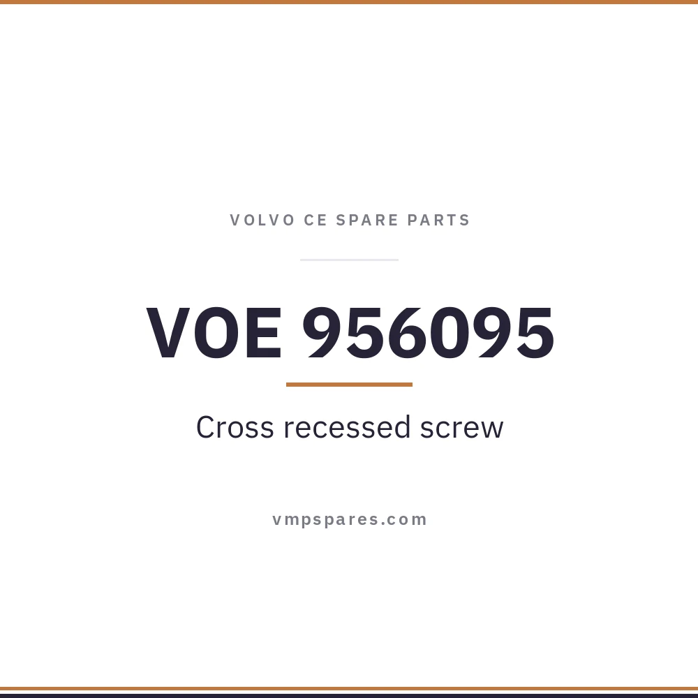 VOE 956095 – Cross recessed screw