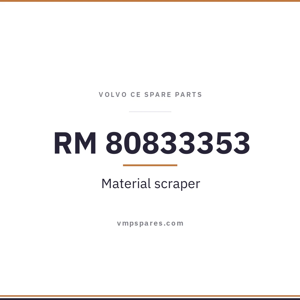 RM 80833353 – Material scraper