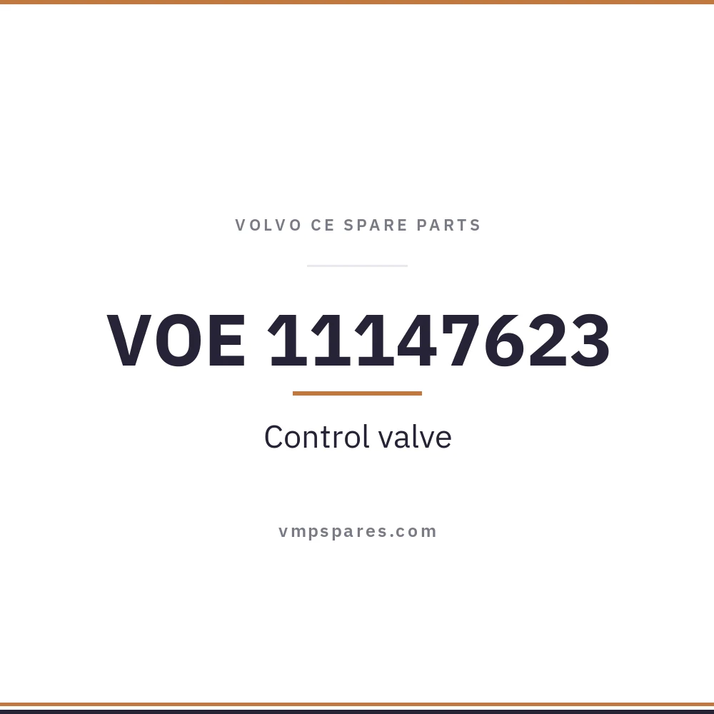 VOE 11147623 – Control valve