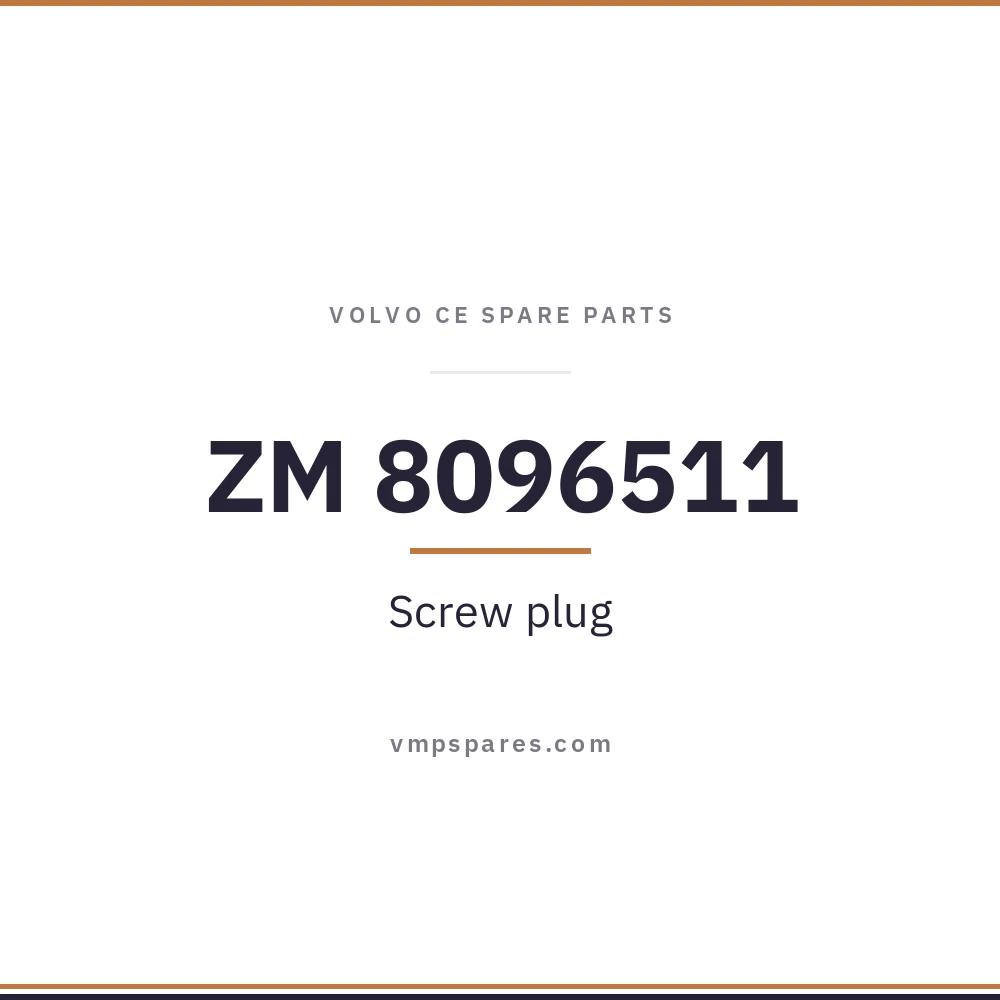 ZM 8096511 – Screw plug