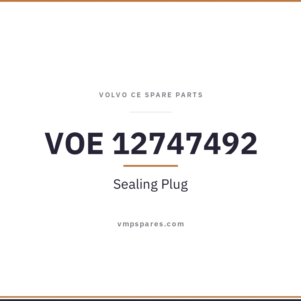 VOE 12747492 – Sealing Plug