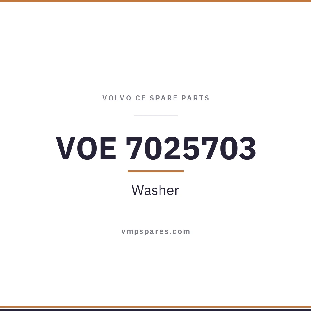 VOE 7025703 – Washer
