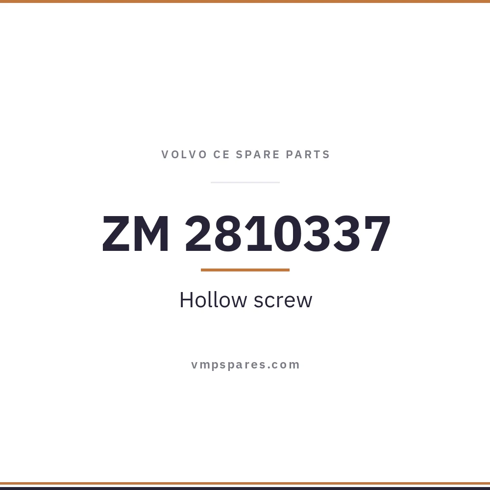 ZM 2810337 – Hollow screw