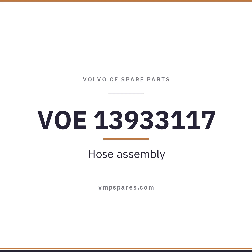 VOE 13933117 – Hose assembly