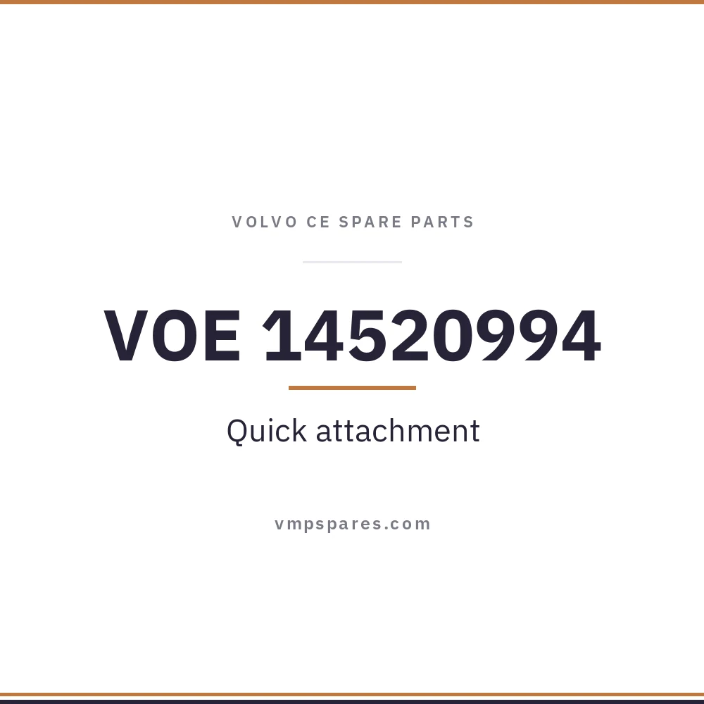 VOE 14520994 – Quick attachment