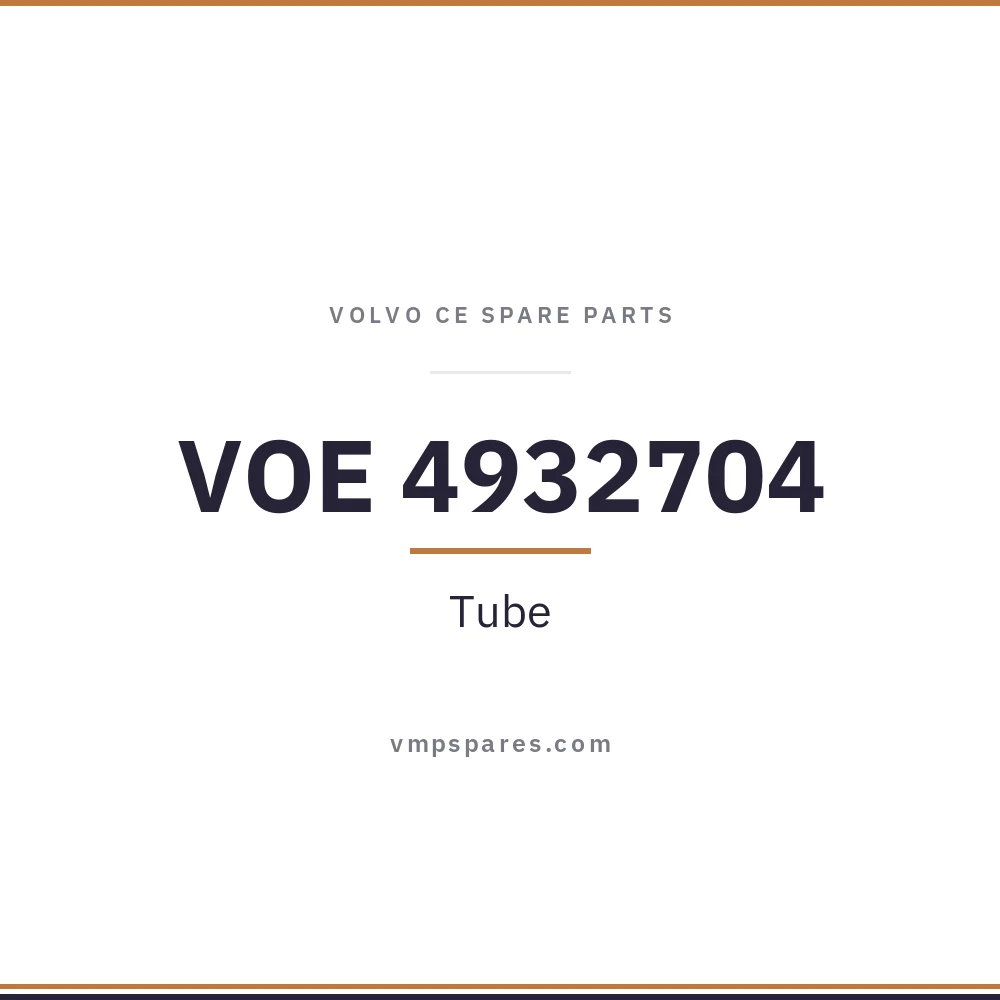 VOE 4932704 – Tube