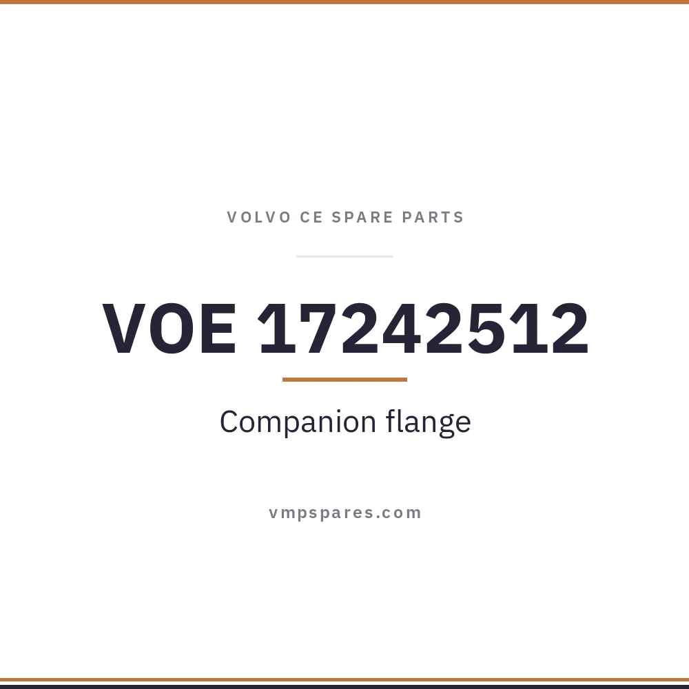 VOE 17242512 – Companion flange