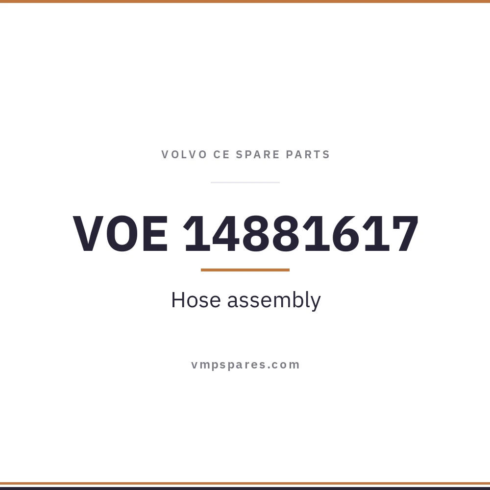 VOE 14881617 – Hose assembly