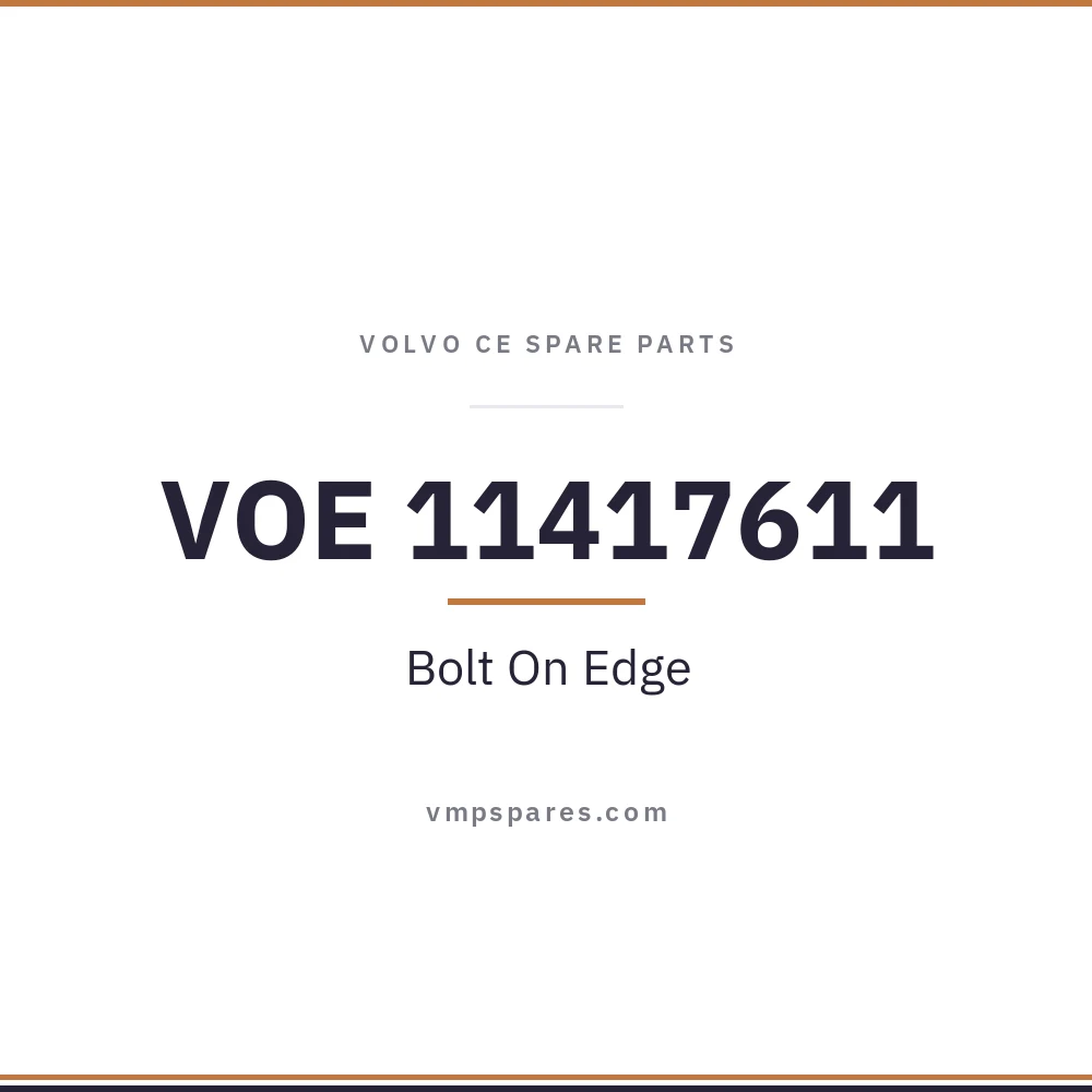 VOE 11417611 – Bolt On Edge